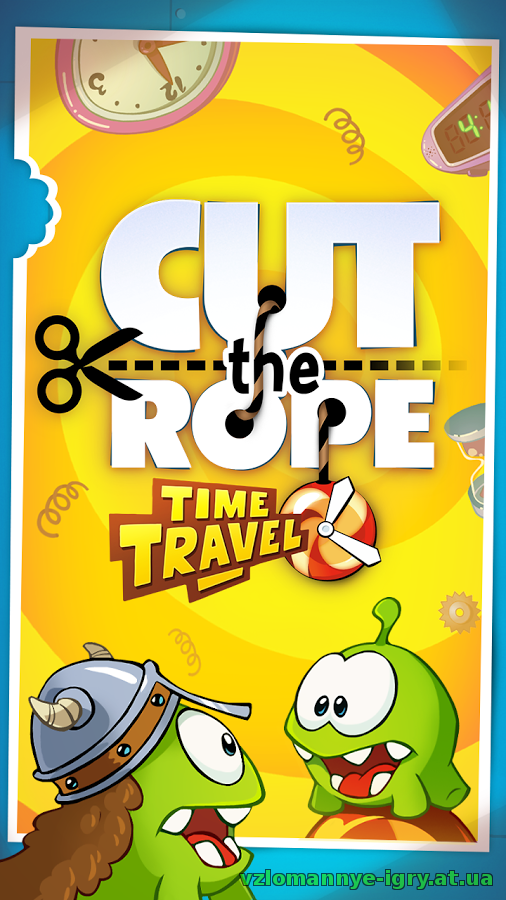 взломанная версия Cut the Rope: Time Travel